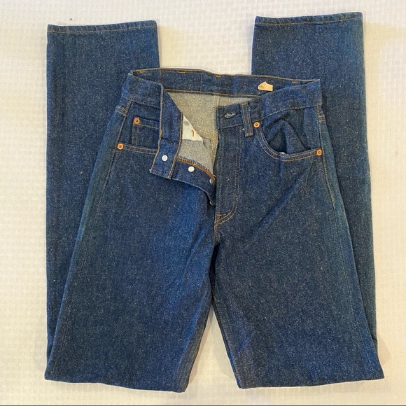 Vintage Levi’s 501 jeans, 1984, never worn or washed, with tags snd flasher tag - Picture 8 of 14